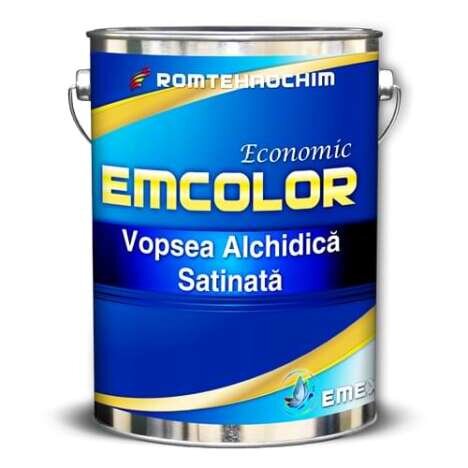 Vopsea Satinata ?Emcolor? - Galben - Bid. 25 Kg